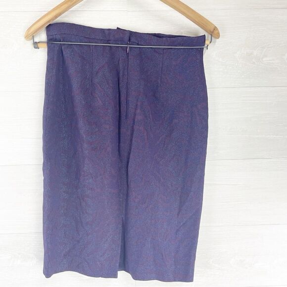 Alberto Makali 2 Piece Metallic Accent Blazer & Skirt Suit - Picture 4 of 8